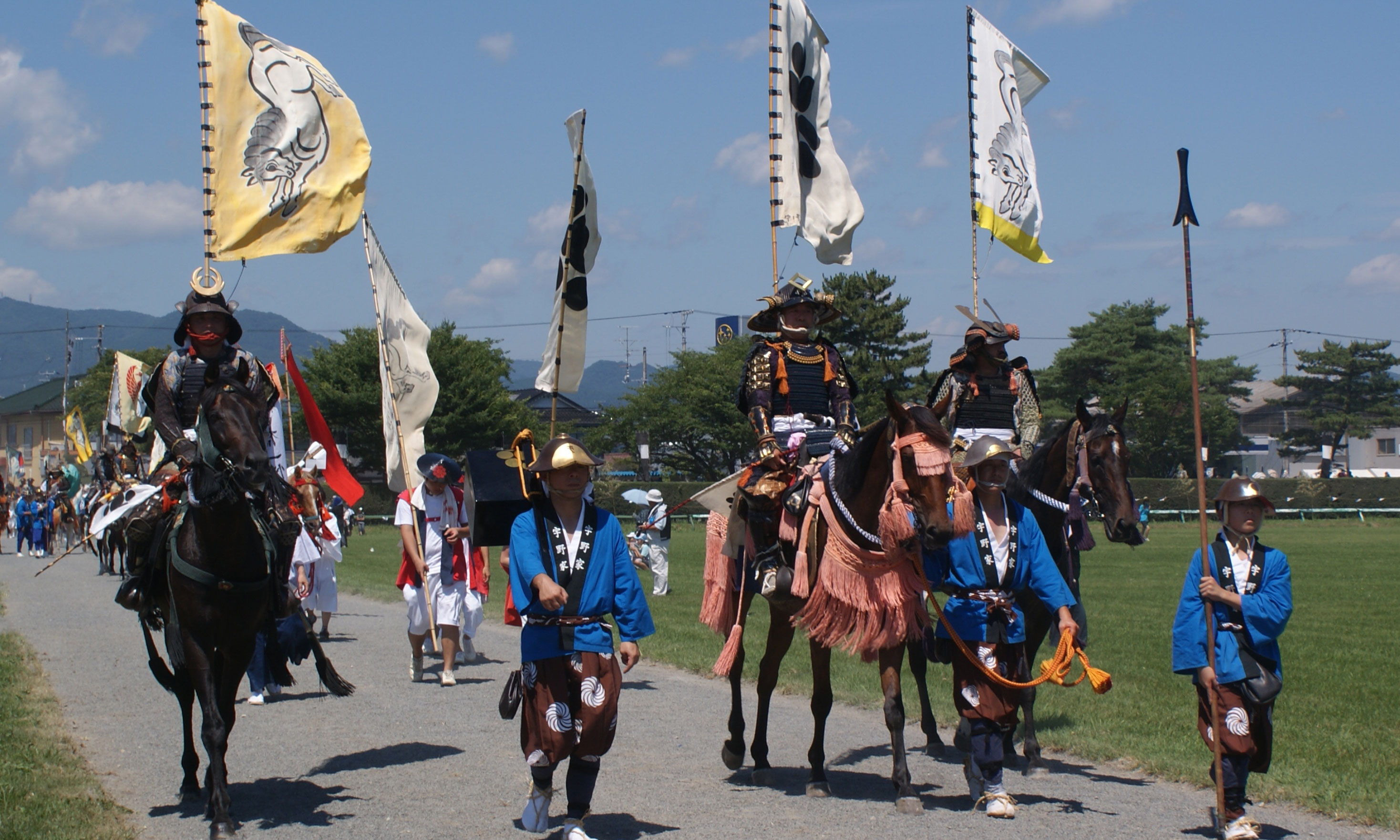 相馬野馬追祭の写真